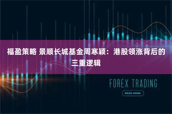 福盈策略 景顺长城基金周寒颖:港股领涨背后的三重逻辑