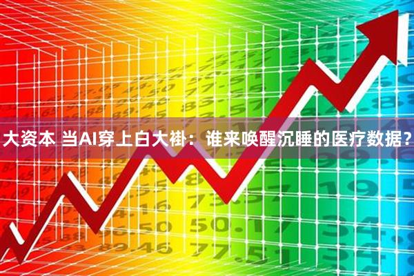 大资本 当AI穿上白大褂:谁来唤醒沉睡的医疗数据?